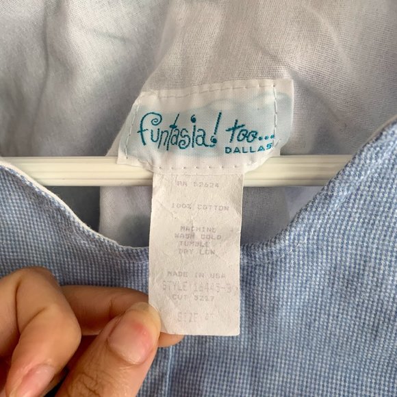 Cute Light Blue Overalls - Picture 6 of 6